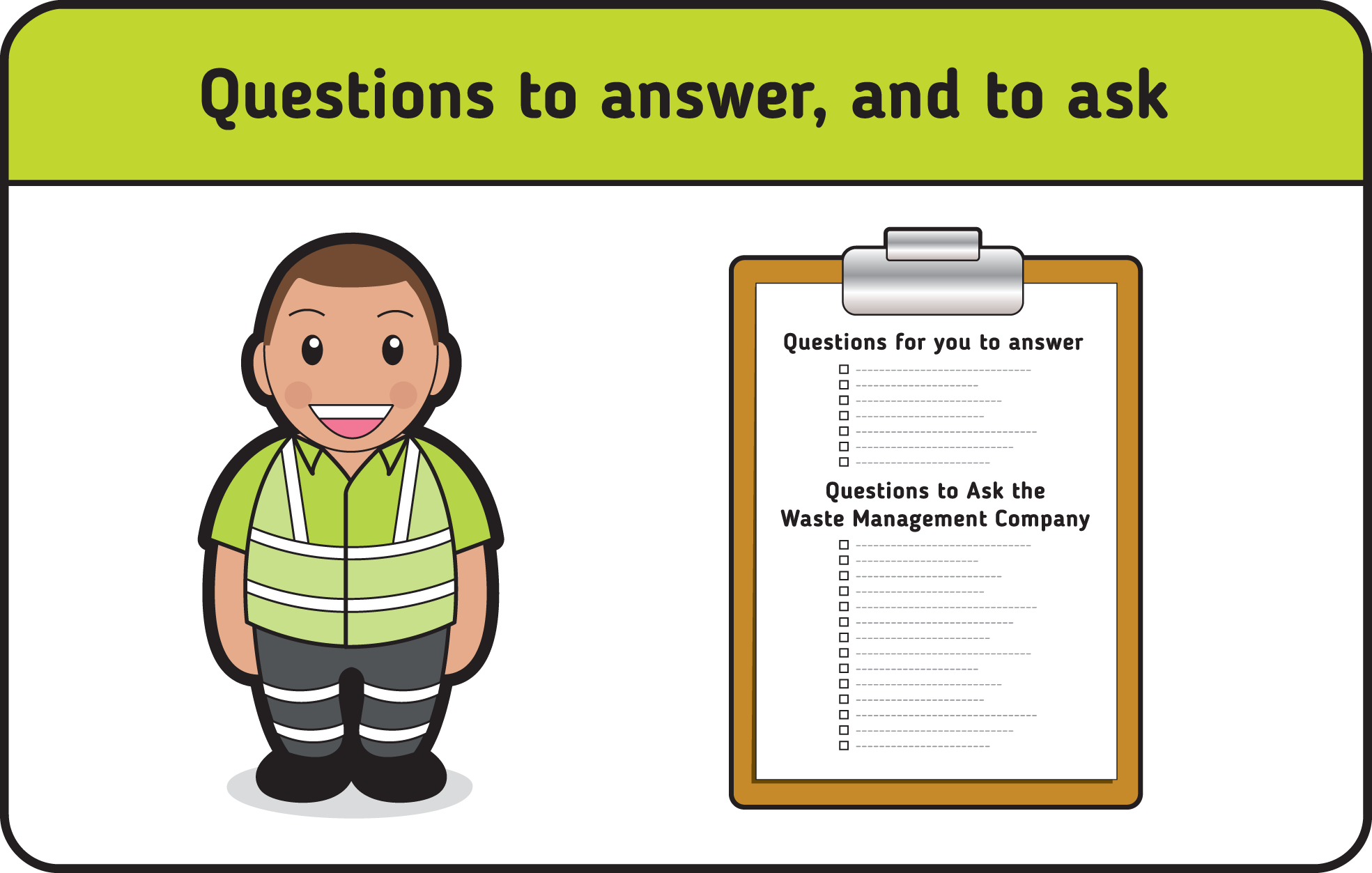 Questions to consider when choosing a Waste Management Company like Busy Bins. 